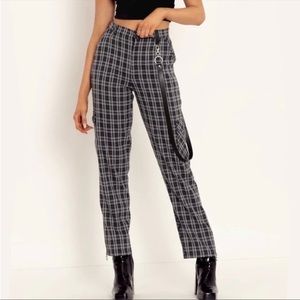 Tartan Cargo Pants